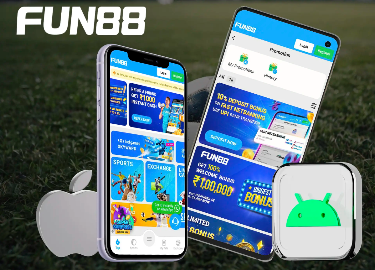 Fun88 có ứng dụng di động cho iOS và Android không?