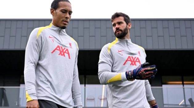 fun88 club Liverpool chào đón Alisson và Van Dijk trở lại